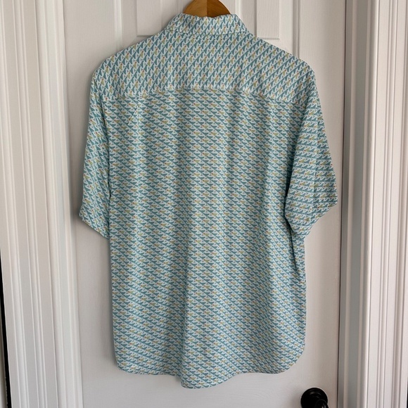 Tommy Bahama Men's Veracruz Cay Cocktail Mixer Short-Sleeve Shirt EUC - Picture 5 of 7